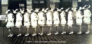 ALGER - CARNAVAL 1920 - PRINCES CHARMANTS